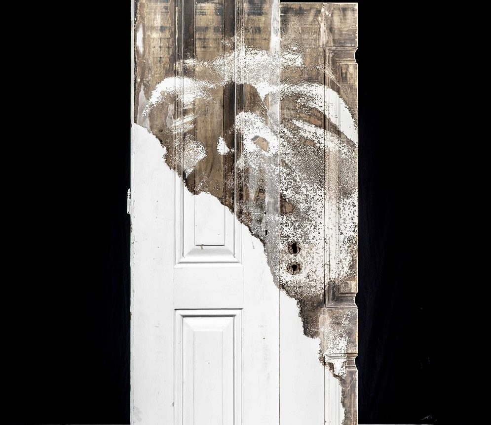 Portal #13 Vhils sculpture solo show Magma gallery