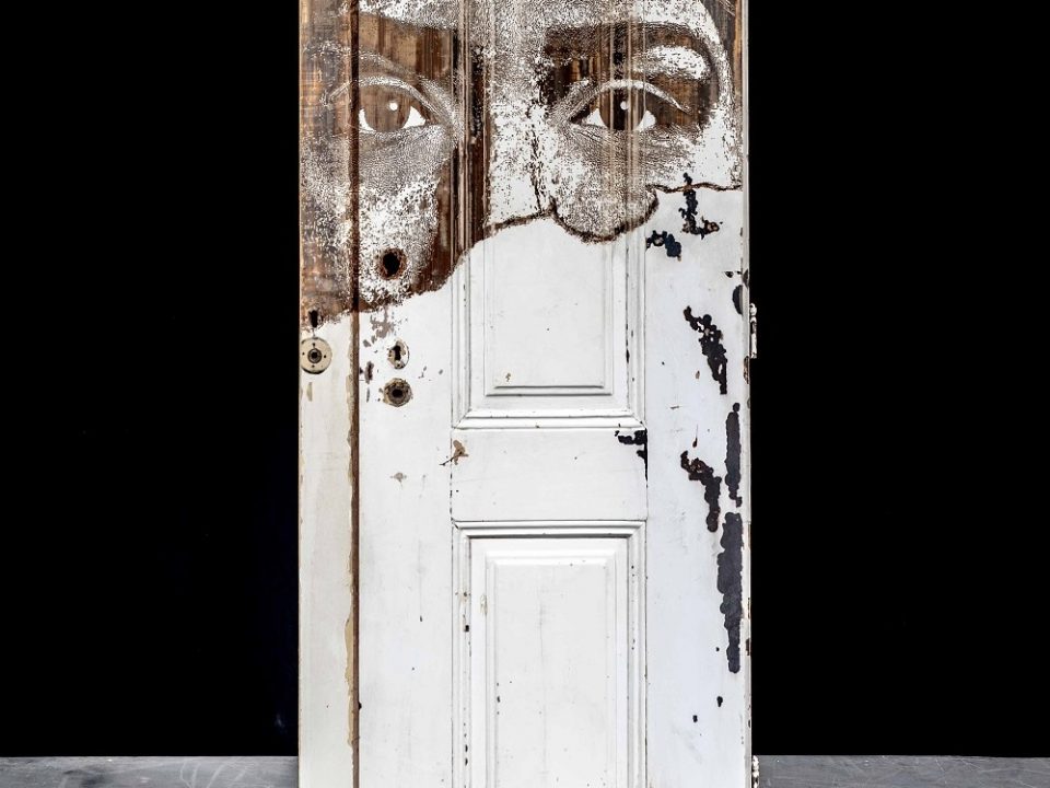 Portal #8 Vhils sculpture solo show Magma gallery