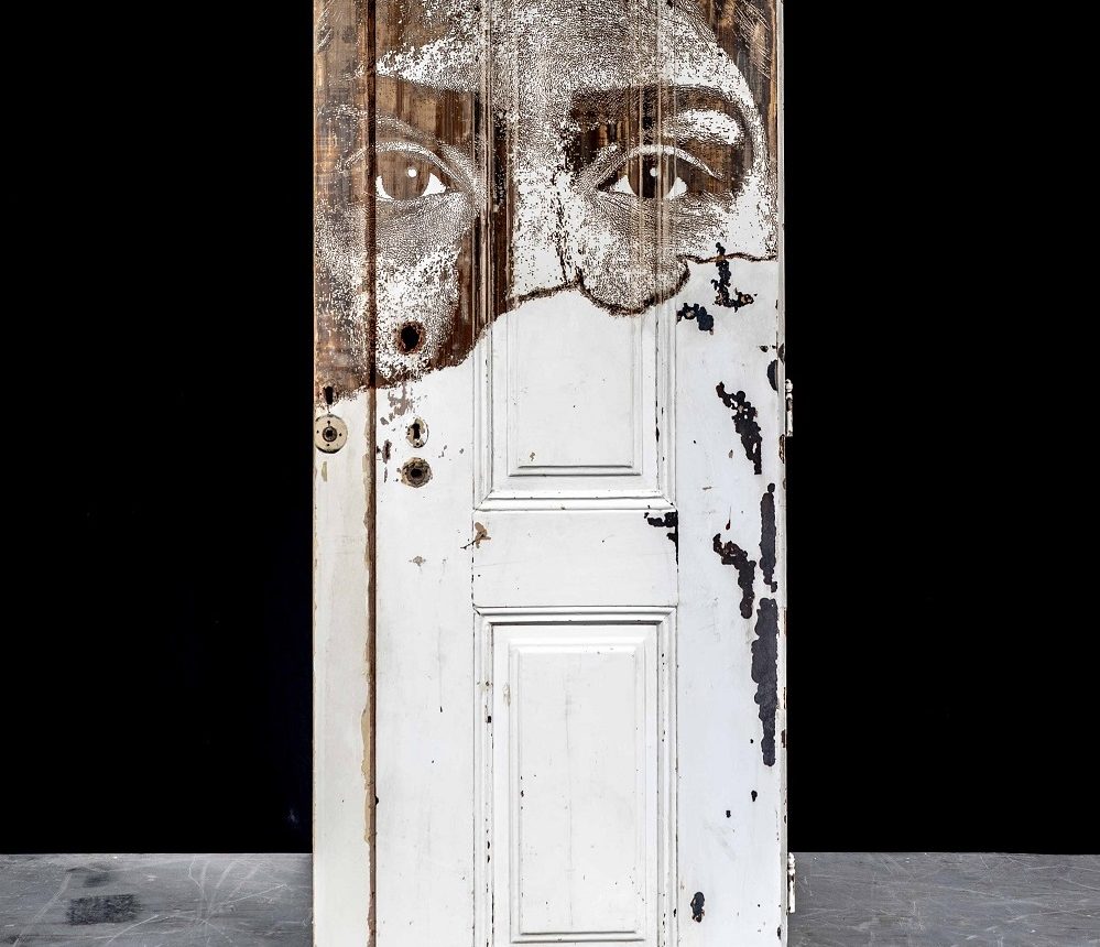 Portal #8 Vhils sculpture solo show Magma gallery