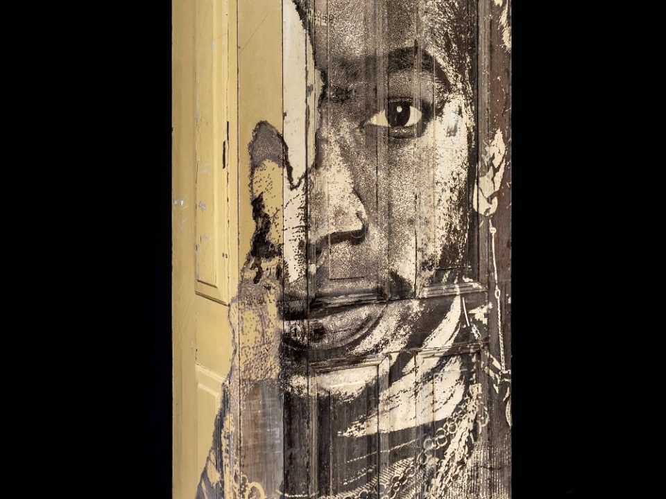 Portal #06 Vhils sculpture solo show Magma gallery