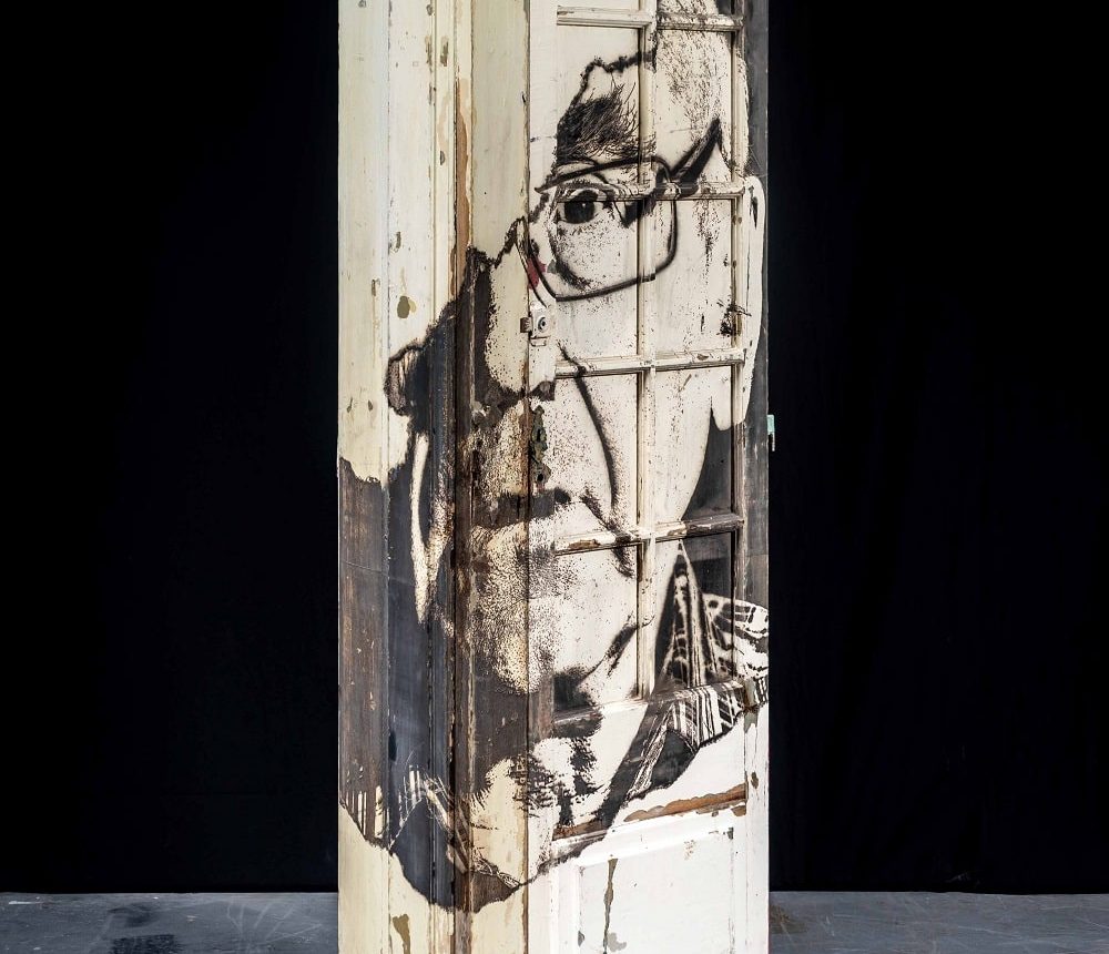 Portal #20 Vhils sculpture solo show Magma gallery